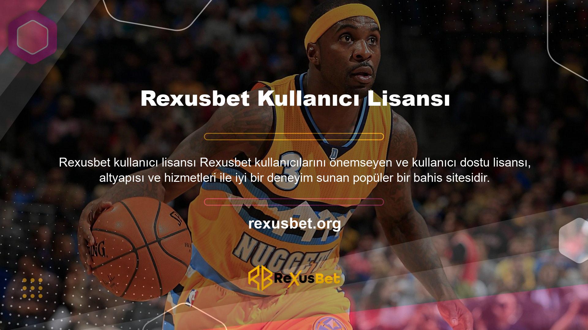 Bahis sitesini görmek kolaydır ve basit bir düzene sahiptir