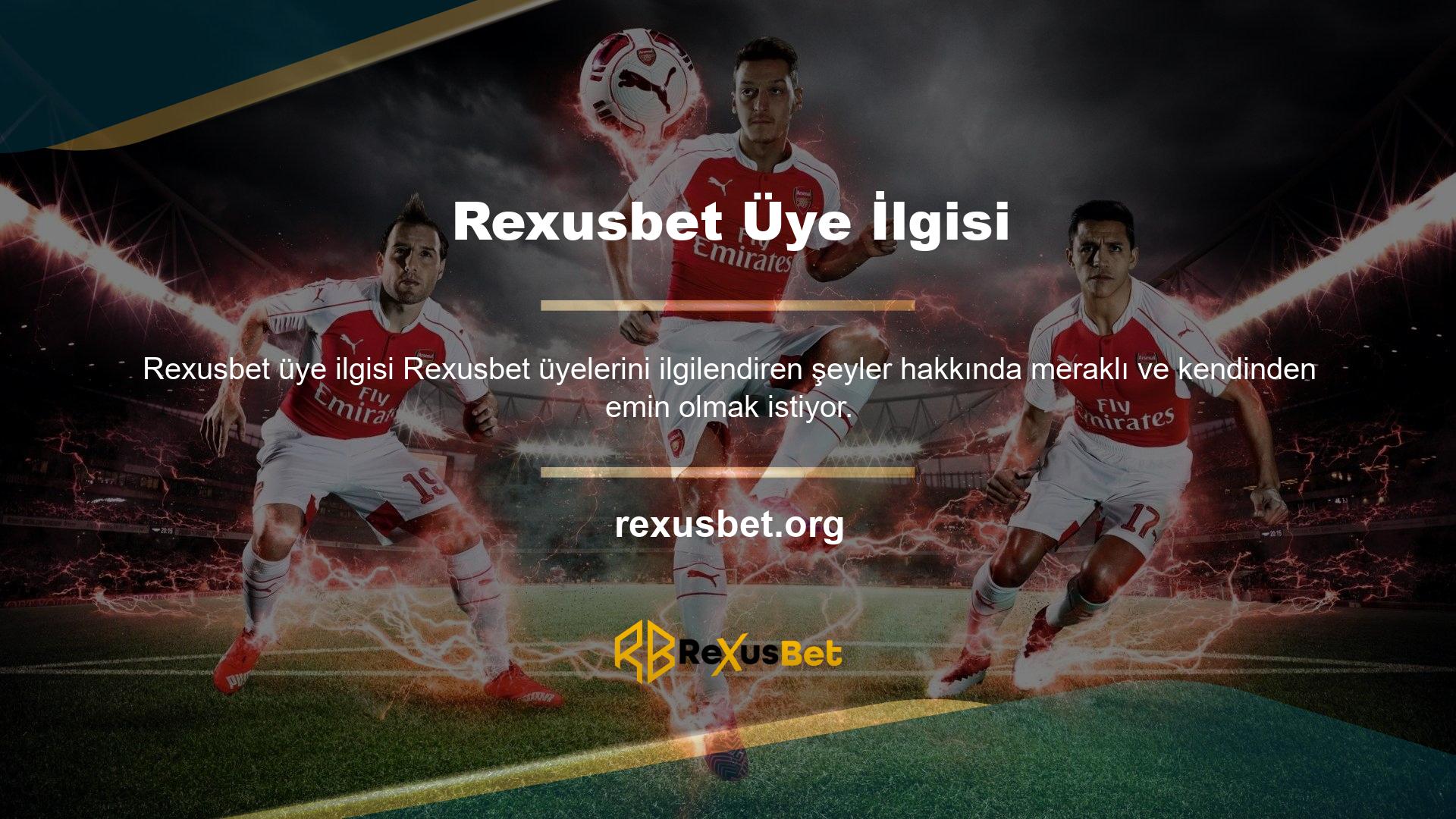Rexusbet üyelerini zarardan koruyan güvenli bir sitedir